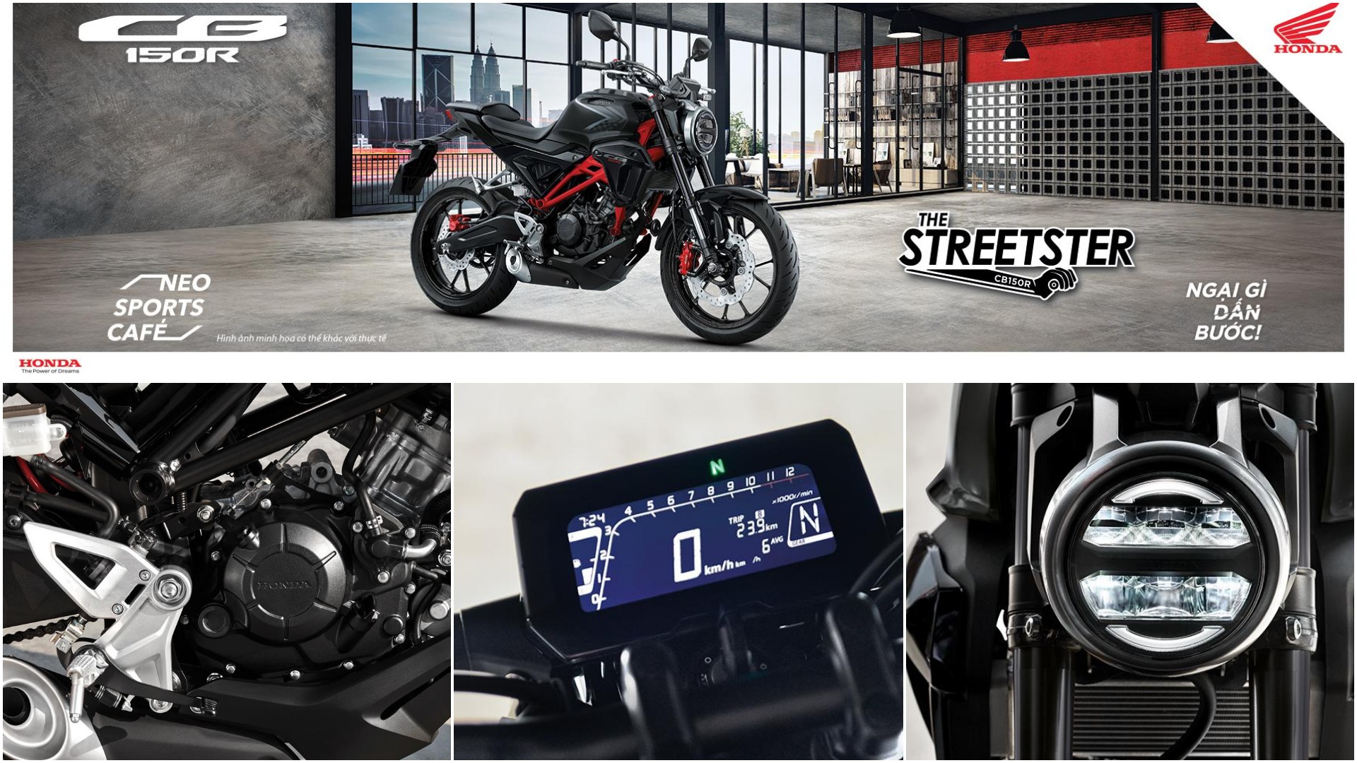 Ngại gì dấn bước với phiên bản Honda CB150R The Streetster mới