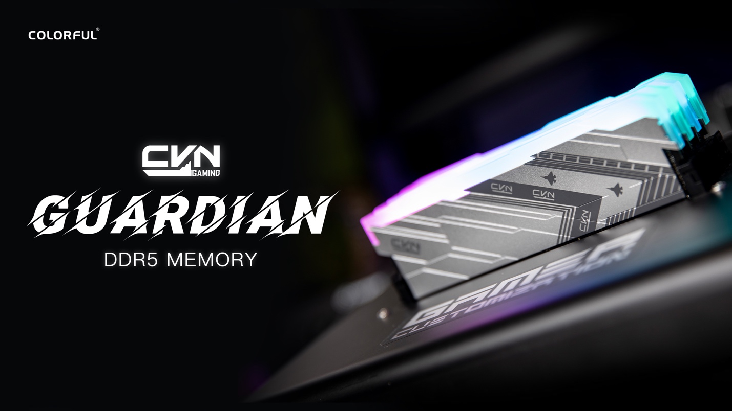 COLORFUL ra mắt bộ nhớ RAM CVN Guardian DDR5 được thiết kế dành cho game thủ