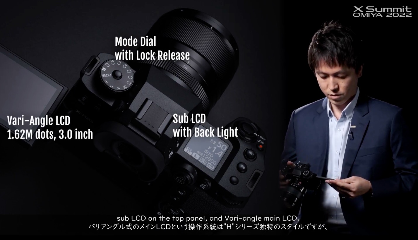Fujifilm X-H2S chính thức ra mắt với cảm biến Stacked X-Trans CMOS 26MP mới, chụp 40fps không crop, quay 4K 120p