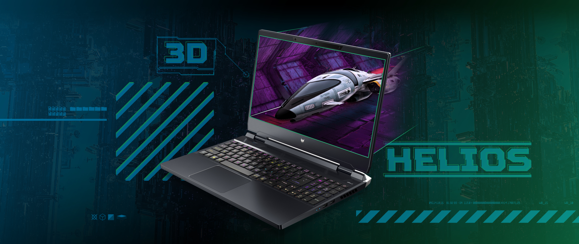Predator Helios 300 SpatialLabs Edition mang đến trải nghiệm game 3D không cần đeo kính, hỗ trợ hơn 50 tựa game hiện đại và cổ điển ở thời điểm ra mắt.
