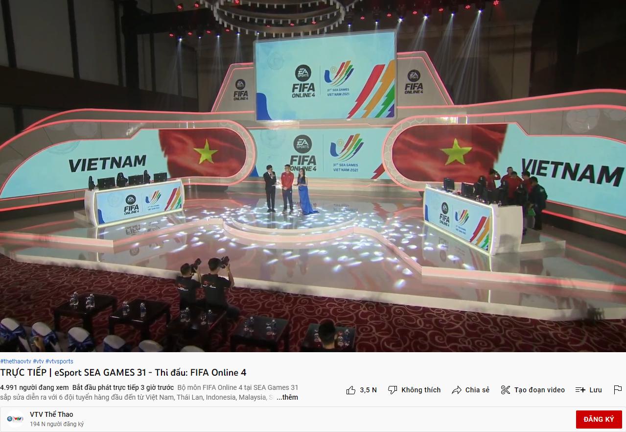 Ngày đầu ra quân nội dung Fifa Online 4 tại SEA Games 31, đội tuyển Việt Nam đại thắng chờ ngày đánh bại Thái Lan