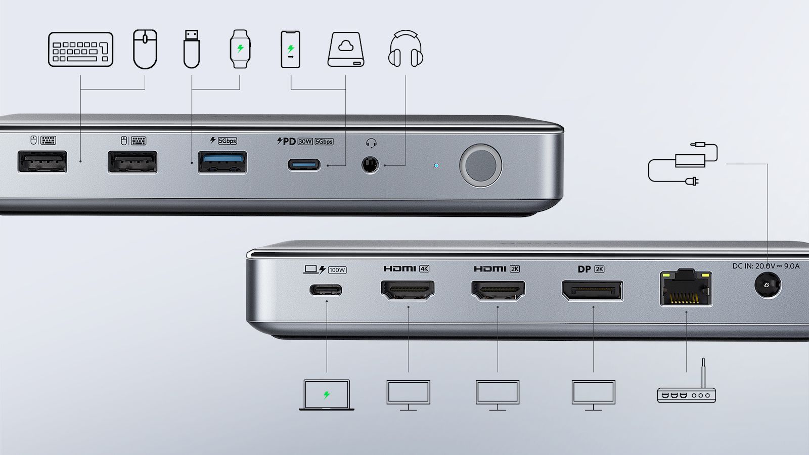 Anker ra mắt dock USB-C 563 mới giúp hỗ trợ đến 3 cổng xuất hình cho Mac M1