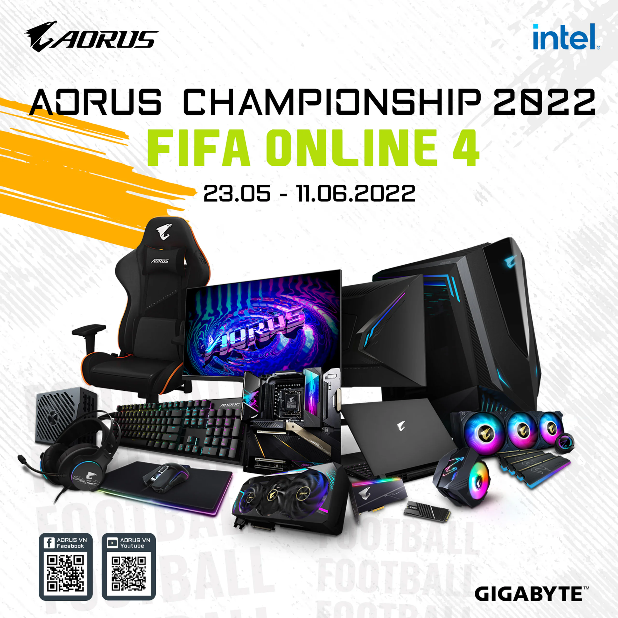 AORUS Championship 2022 FIFA Online 4 - Giải đấu siêu khủng cho Fan bóng đá