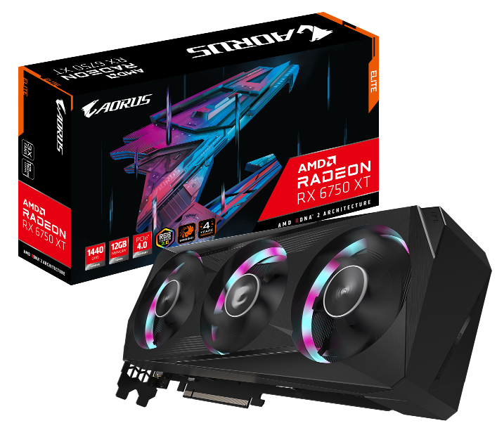 GIGABYTE ra mắt card đồ họa AMD Radeon RX 6950 XT, Radeon RX 6750 XT và Radeon RX 6650 XT