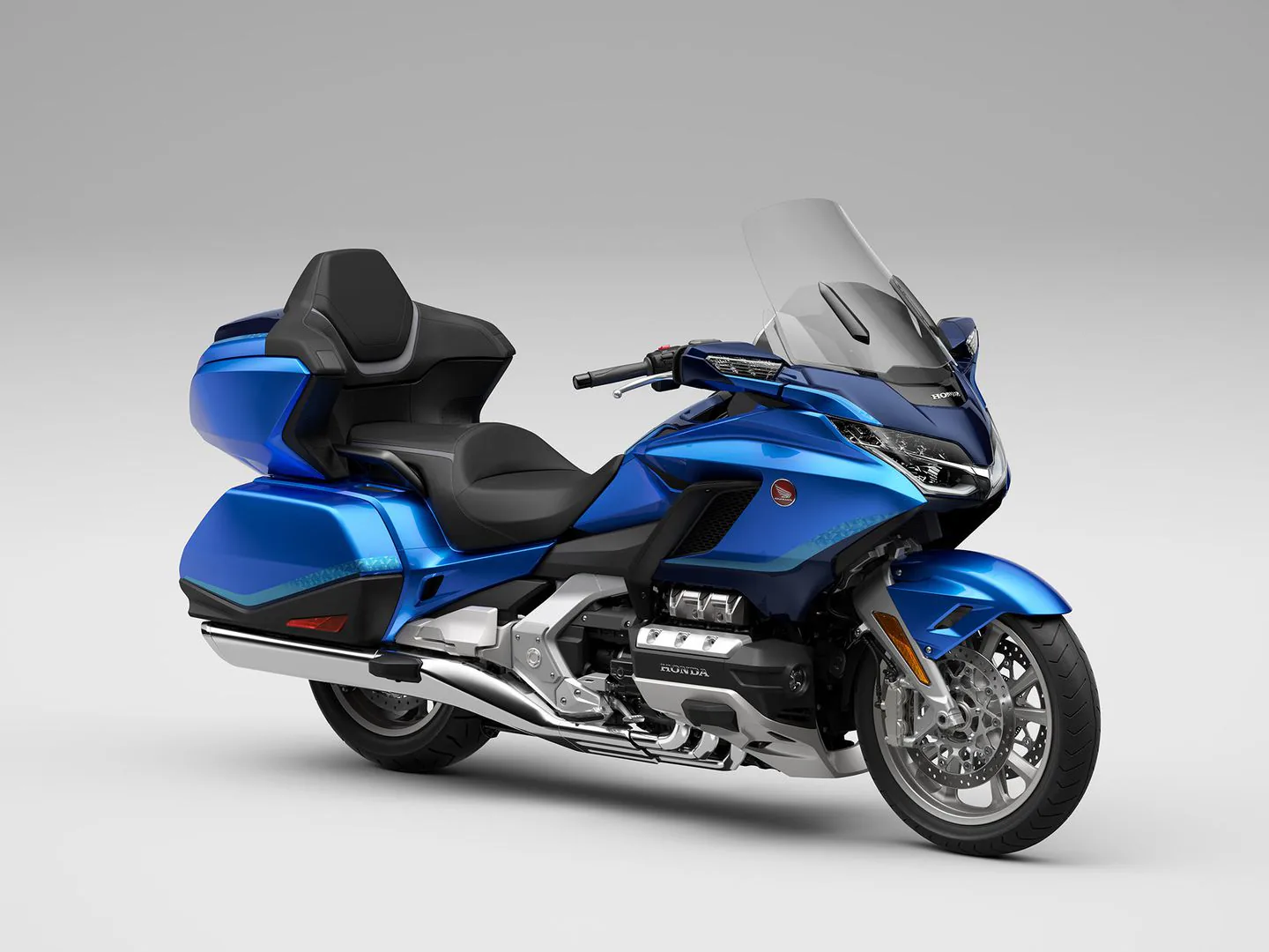 Honda Gold Wing 2022 bản nâng cấp ra mắt dung tích cốp lớn hơn, tương thích Android Auto