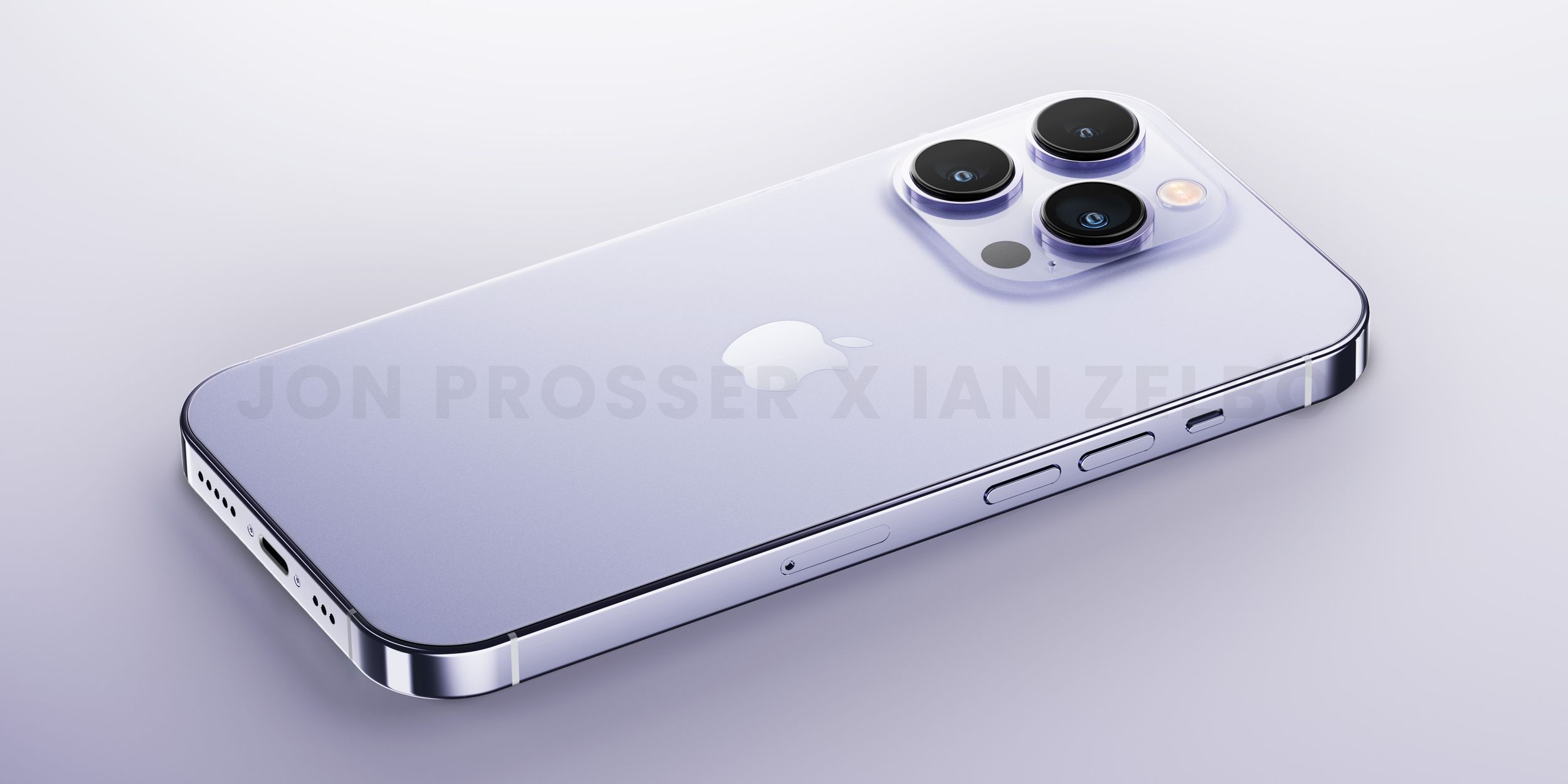 Ảnh render của iPhone 14 Pro cho thấy nhiều thay đổi thiết kế