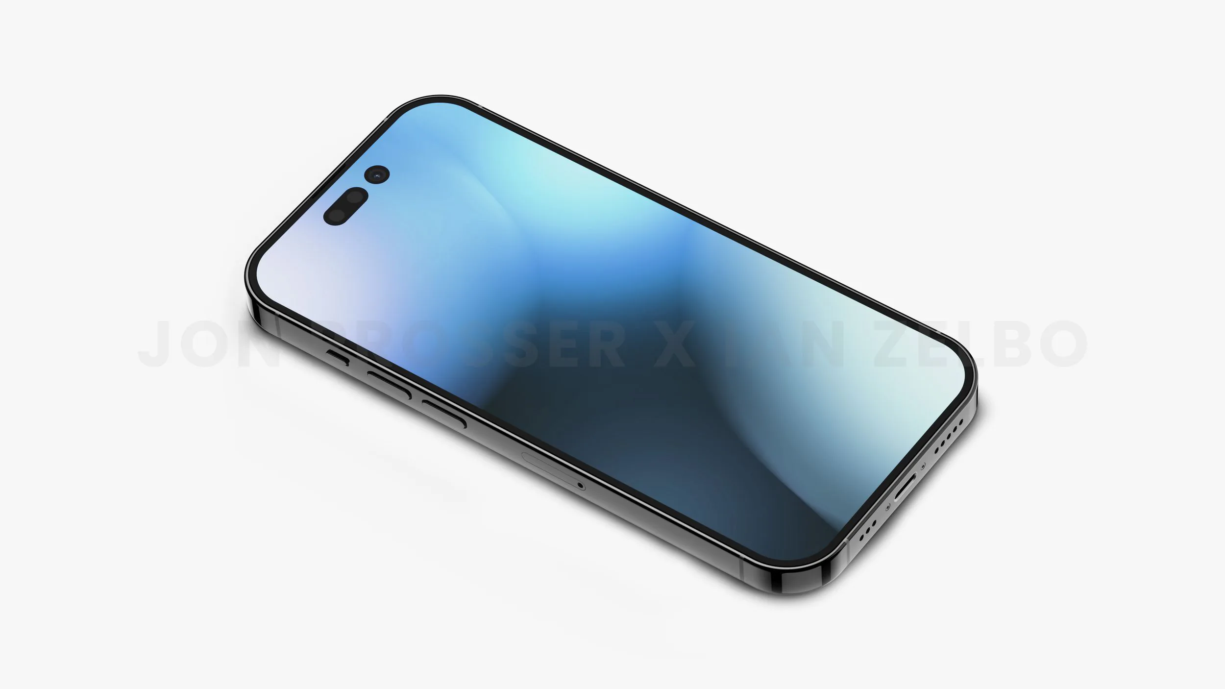 Ảnh render của iPhone 14 Pro cho thấy nhiều thay đổi thiết kế