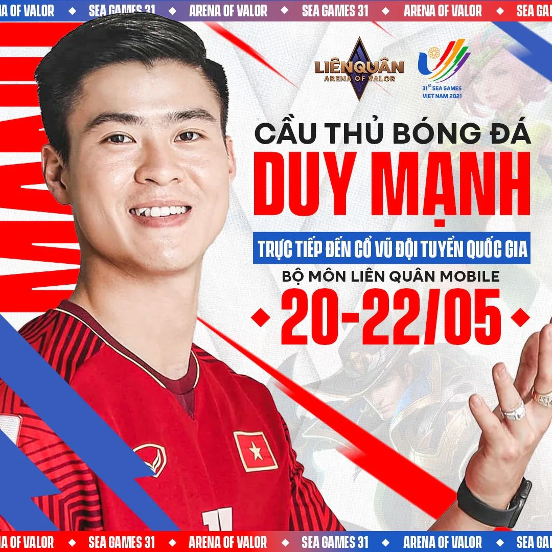 Liên Quân Mobile được công nhận là môn eSports số 1 Việt Nam, hứa hẹn sẽ giành huy chương vàng tại SEA Games 31
