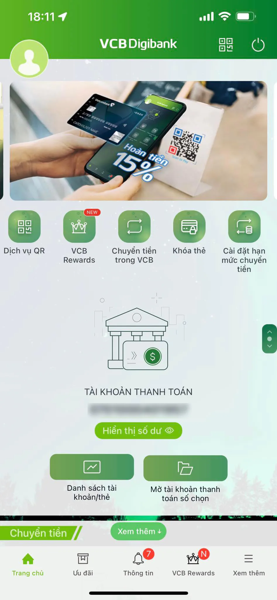 Hướng dẫn mở tài khoản thanh toán số chọn theo số điện thoại từ ngân hàng Vietcombank hoàn toàn miễn phí!