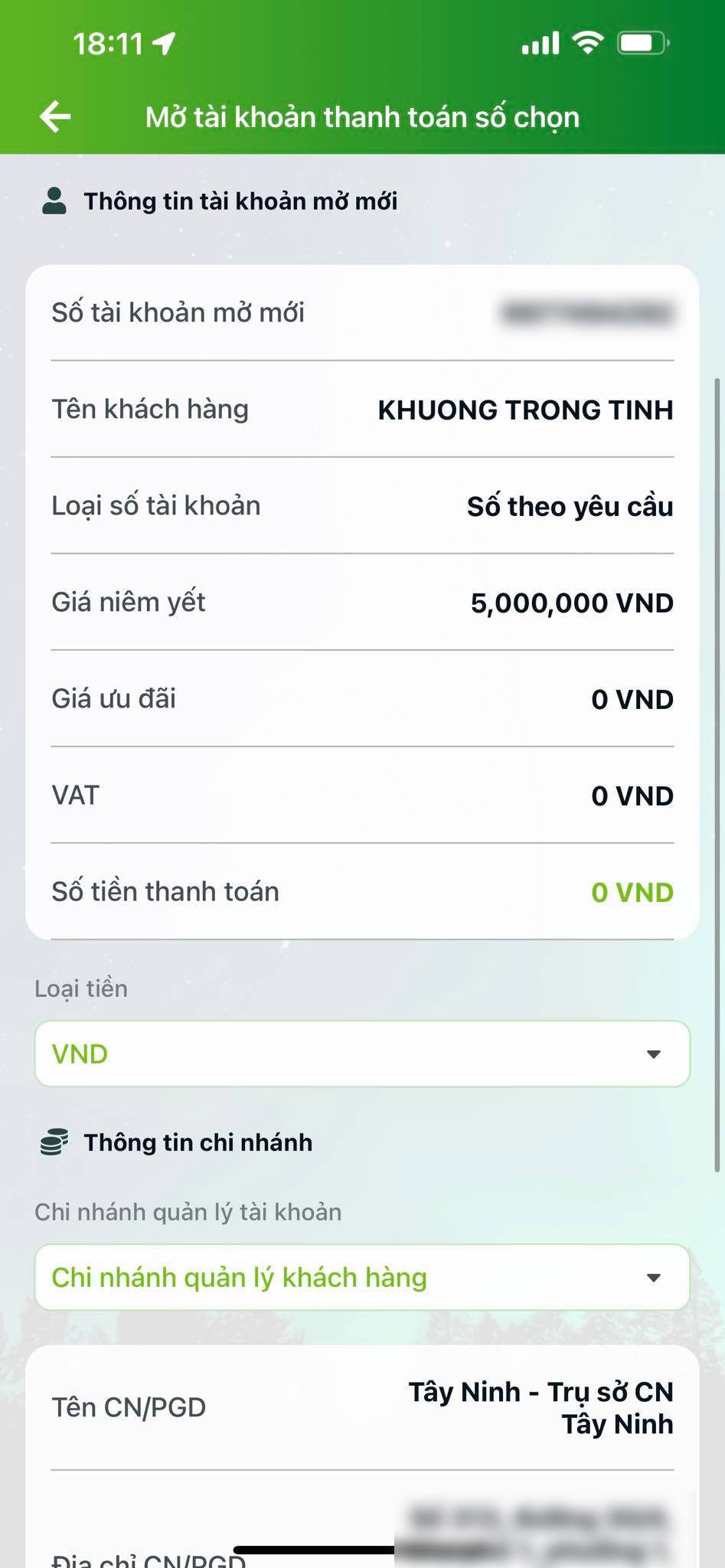 Hướng dẫn mở tài khoản thanh toán số chọn theo số điện thoại từ ngân hàng Vietcombank hoàn toàn miễn phí!