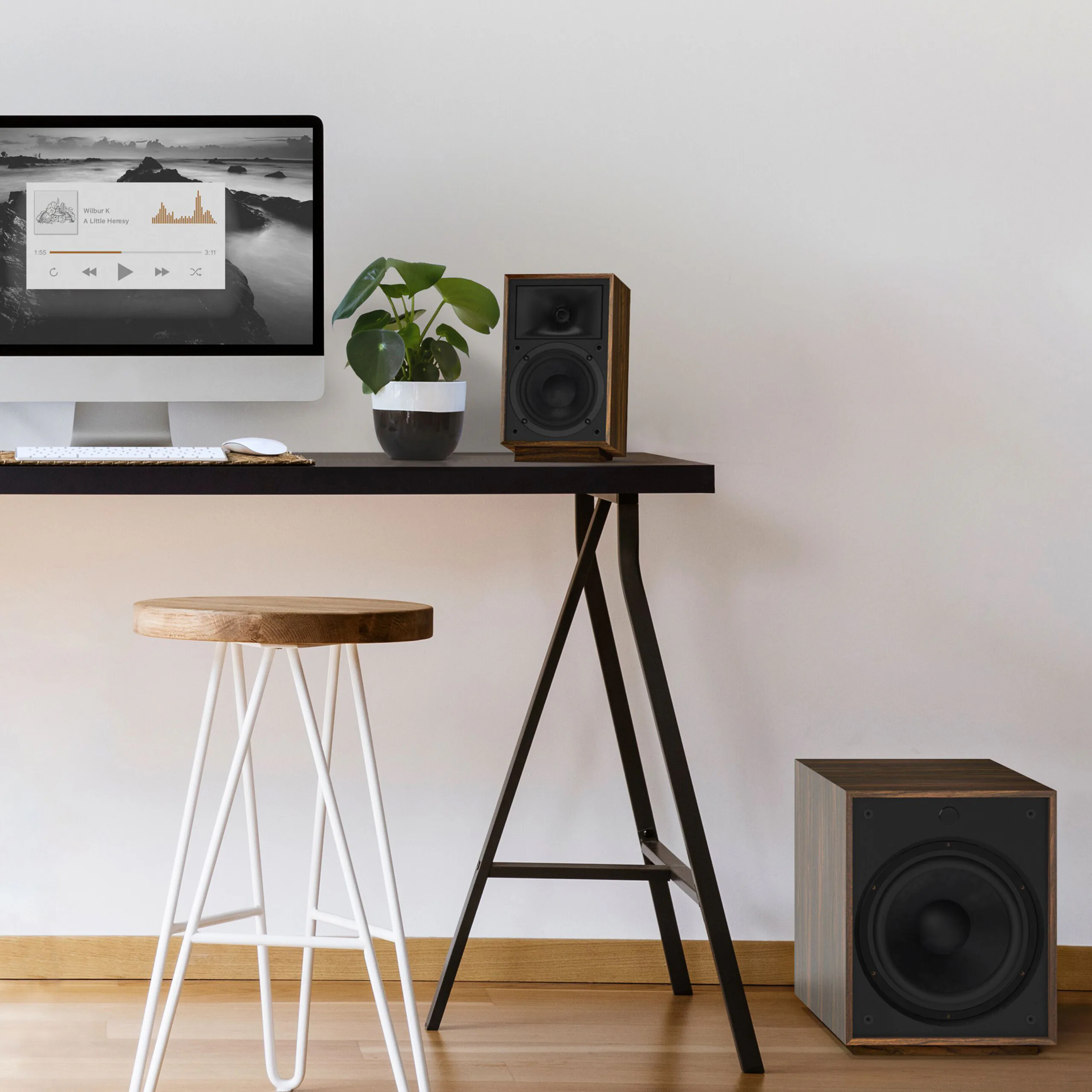 Klipsch trình làng loa wireless ProMedia Heritage thiết kế 2.1 cổ điển