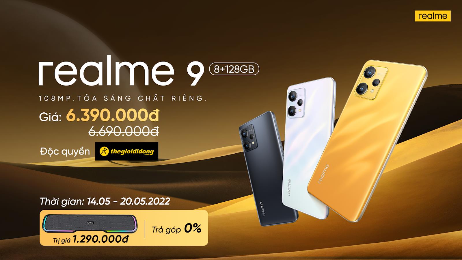 realme giới thiệu realme 9 và tai nghe thông minh Buds Q2S tại Việt Nam: Combo chào hè hiệu suất đang có ưu đãi lớn trong tháng 5