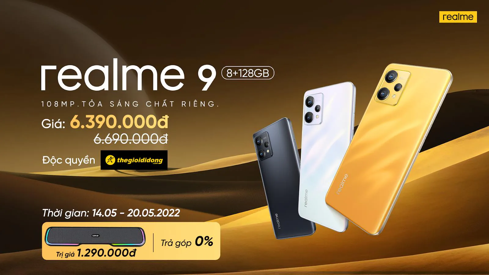 realme giới thiệu realme 9 và tai nghe thông minh Buds Q2S tại Việt Nam: Combo chào hè hiệu suất đang có ưu đãi lớn trong tháng 5