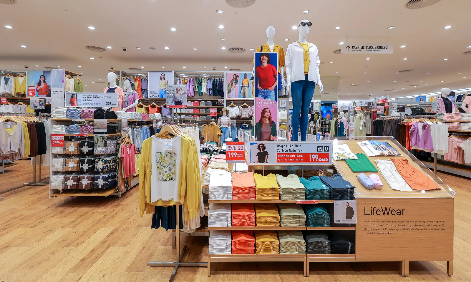 Cửa Hàng UNIQLO AEON MALL Hải Phòng Lê Chân chính thức khai trương