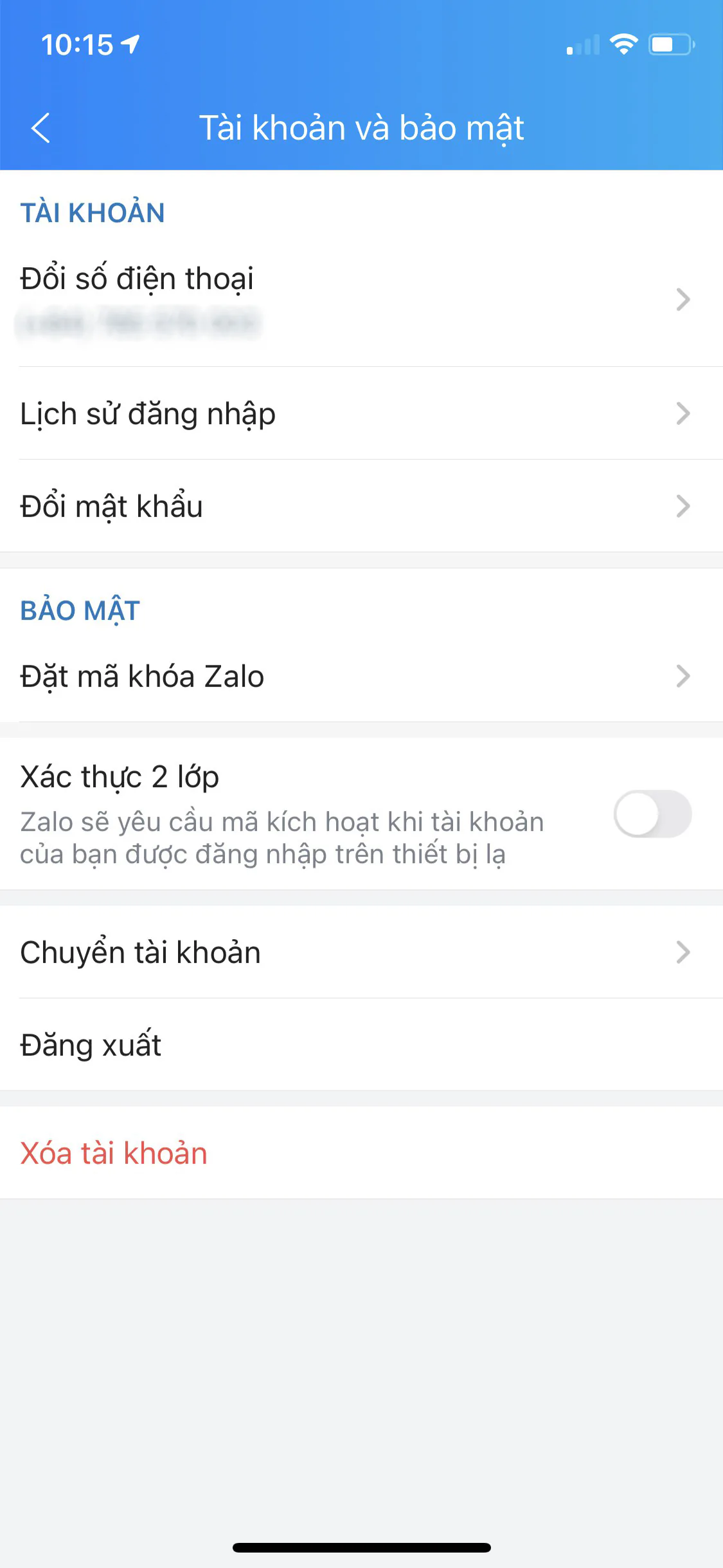 Hướng dẫn cách bật xác thực 2 lớp trên Zalo để bảo vệ tài khoản tốt hơn