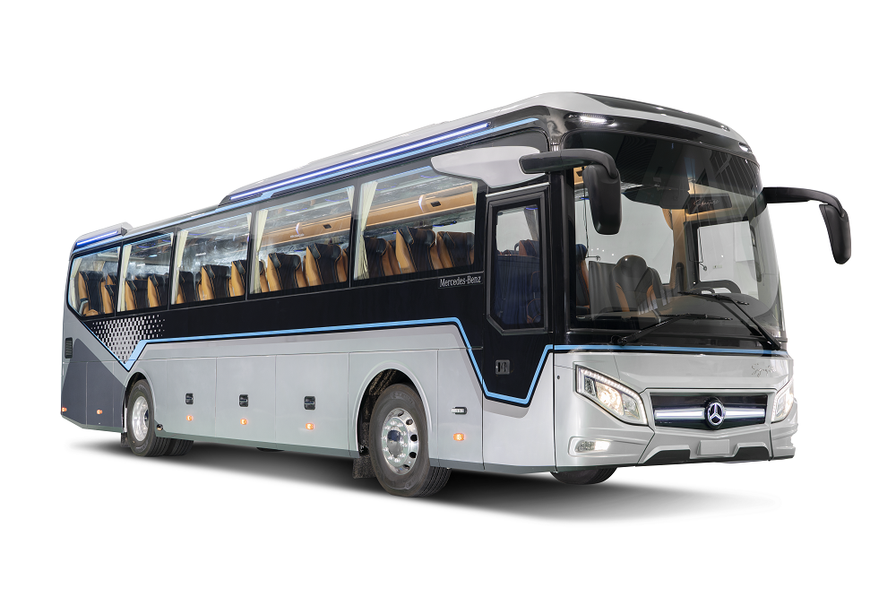 THACO ra mắt mẫu xe bus Mercedes-Benz với thiết kế sang trọng, nhiều trang bị công nghệ tiên tiến