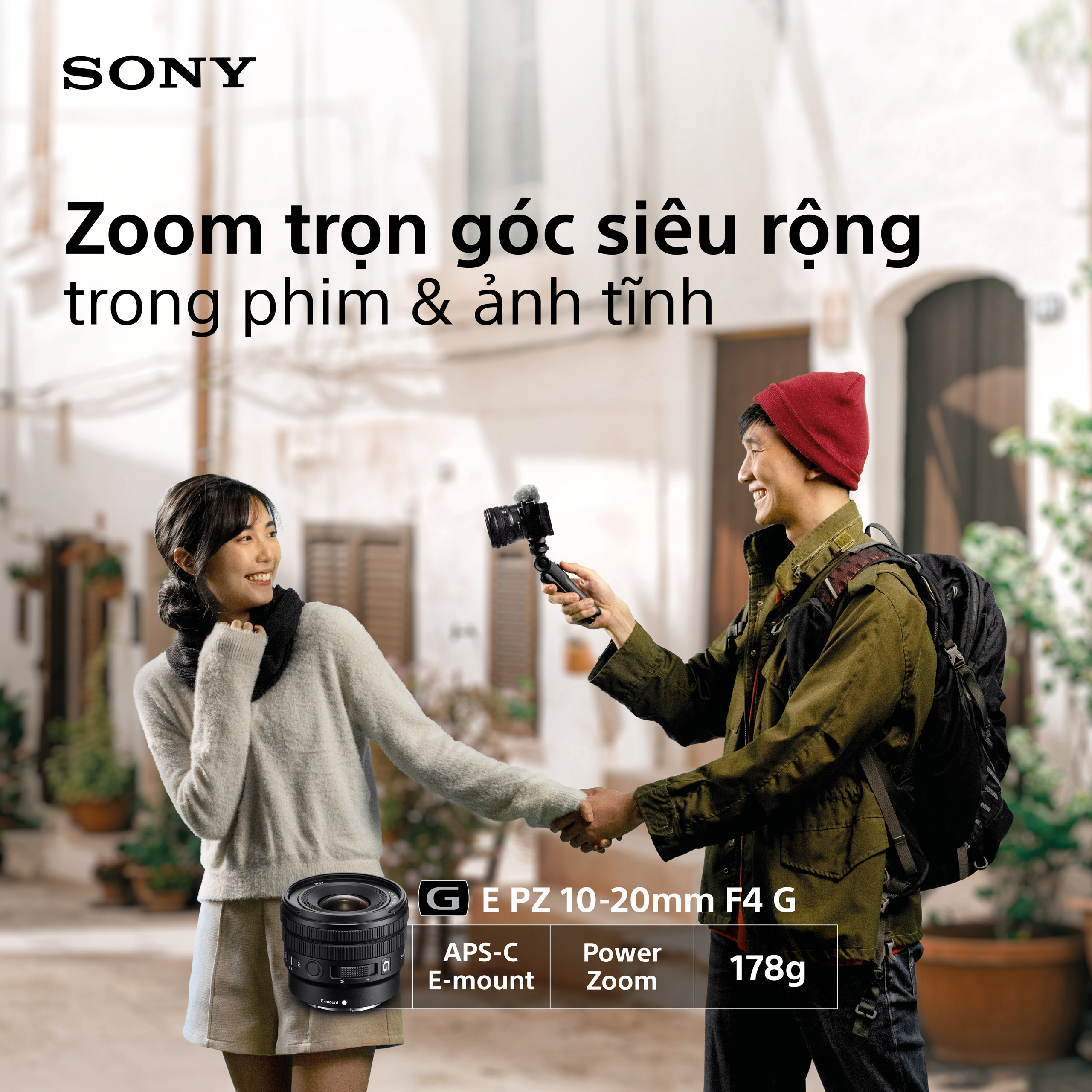Sony ra mắt bộ ba ống kính góc rộng ngàm E cho máy ảnh APS-C: PZ 10-20mm F4 G, E 15mm F1.4 G và E 11mm F1.8