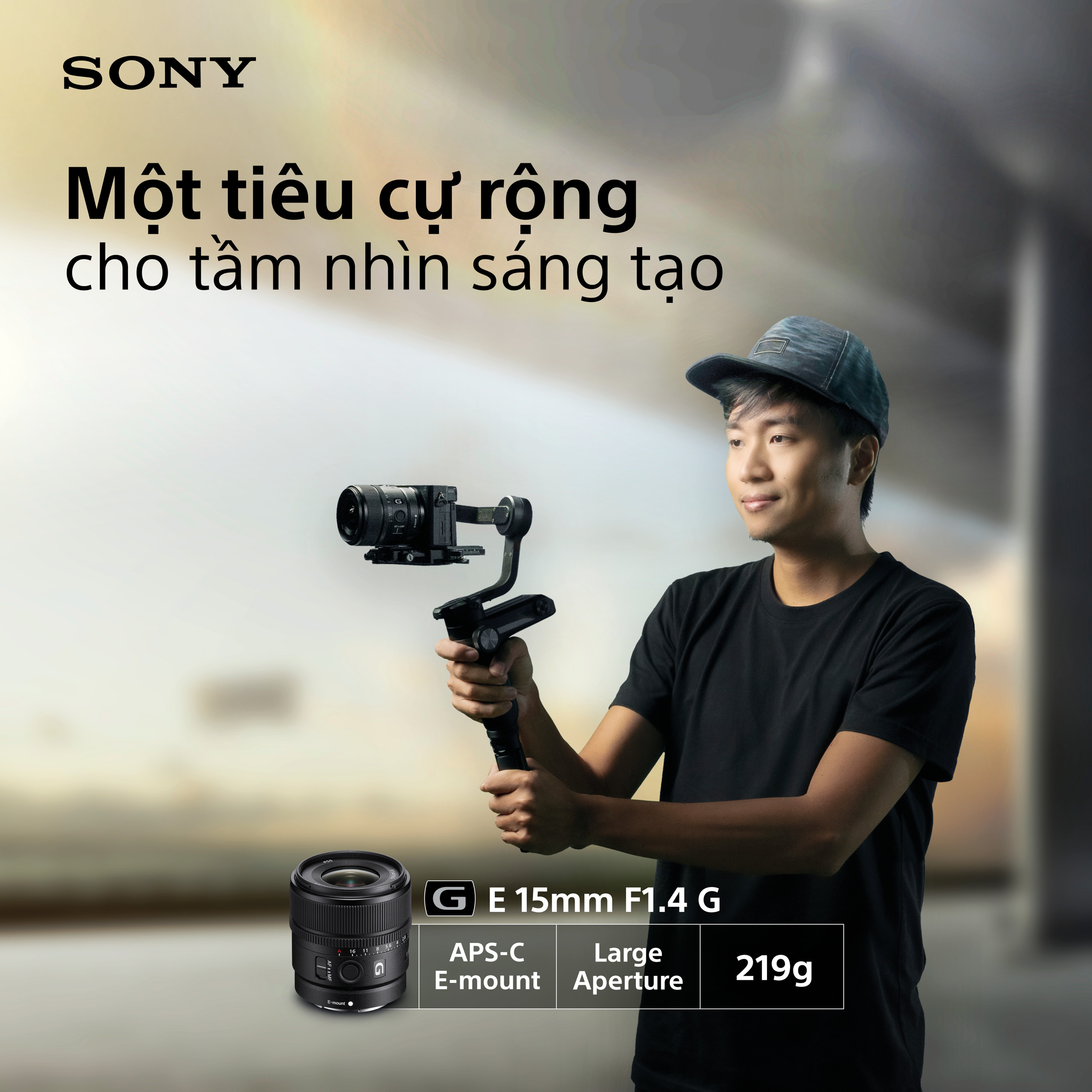 Sony ra mắt bộ ba ống kính góc rộng ngàm E cho máy ảnh APS-C: PZ 10-20mm F4 G, E 15mm F1.4 G và E 11mm F1.8