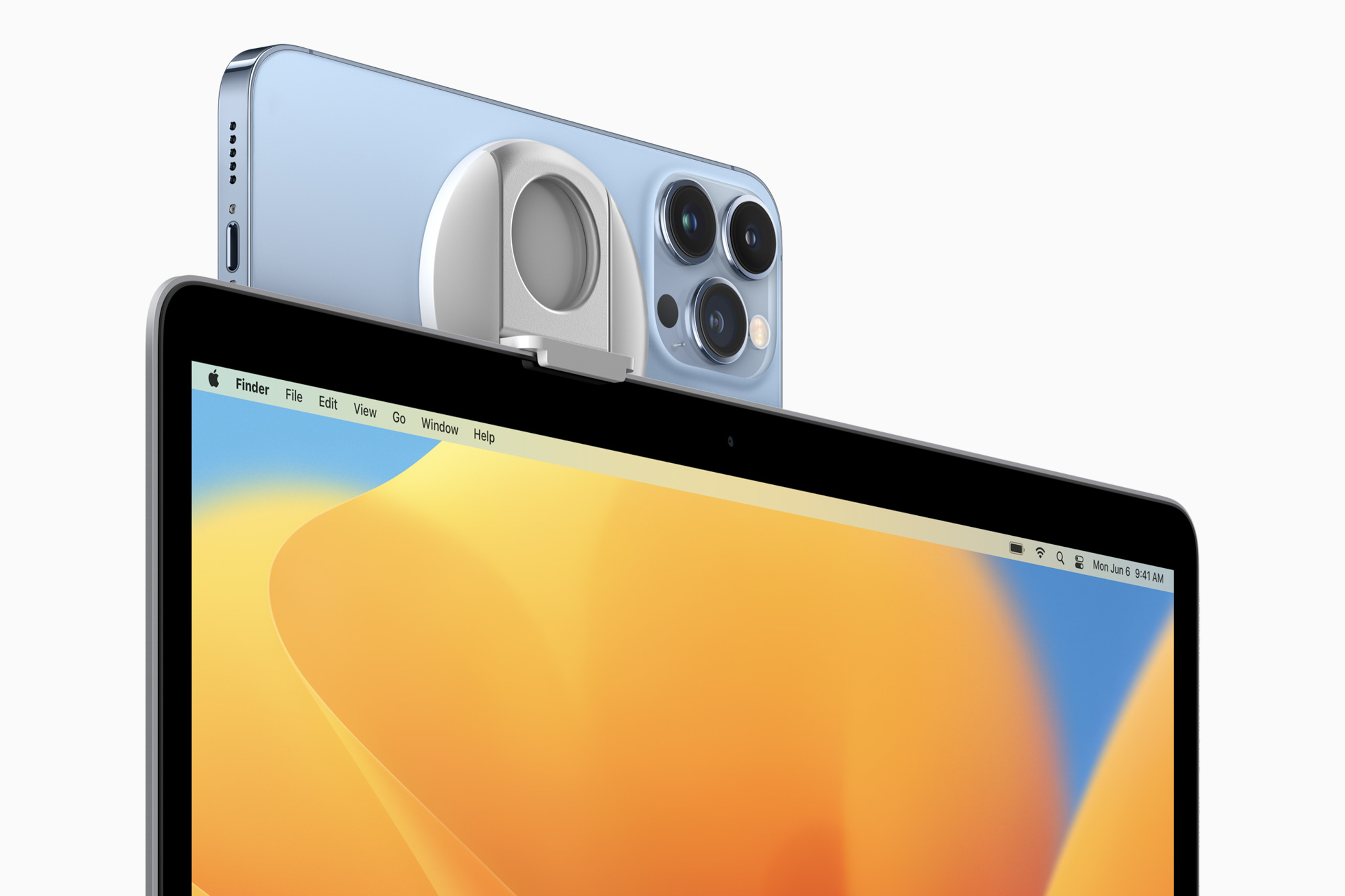Apple sẽ sớm hỗ trợ sử dụng iPhone làm webcam cho Mac