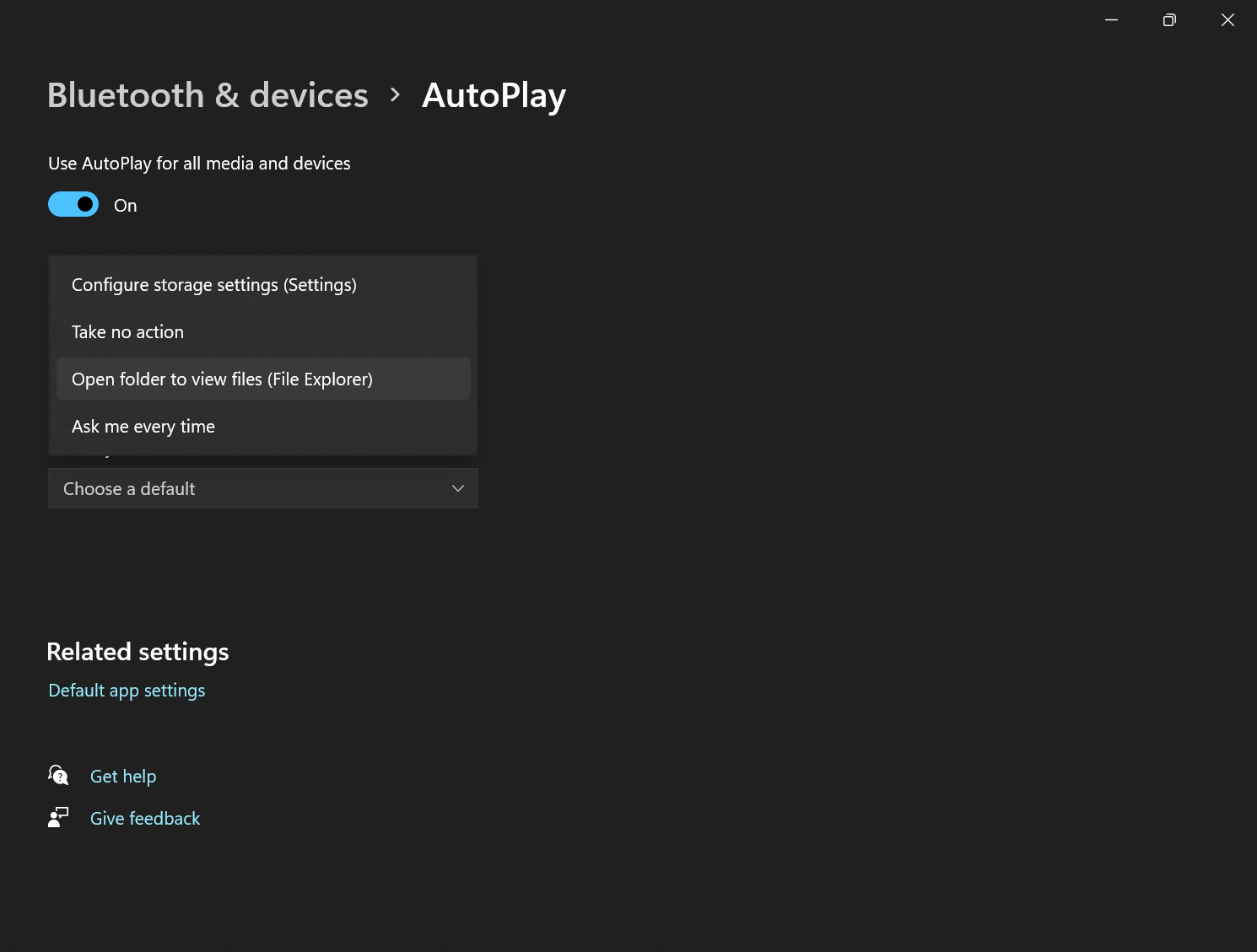 Hướng dẫn thiết lập hoặc tắt tính năng AutoPlay trên Windows 11