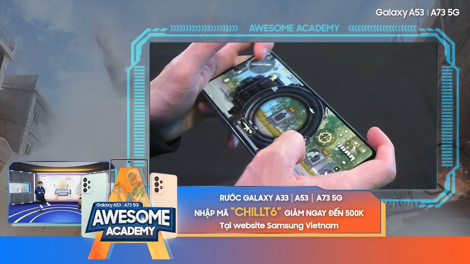 Trực tiếp Awesome Academy tập 2 của Samsung Galaxy A - "Ó sầm" gọi tên Bộ Bim tập 2 cùng các kiến thức bổ ích