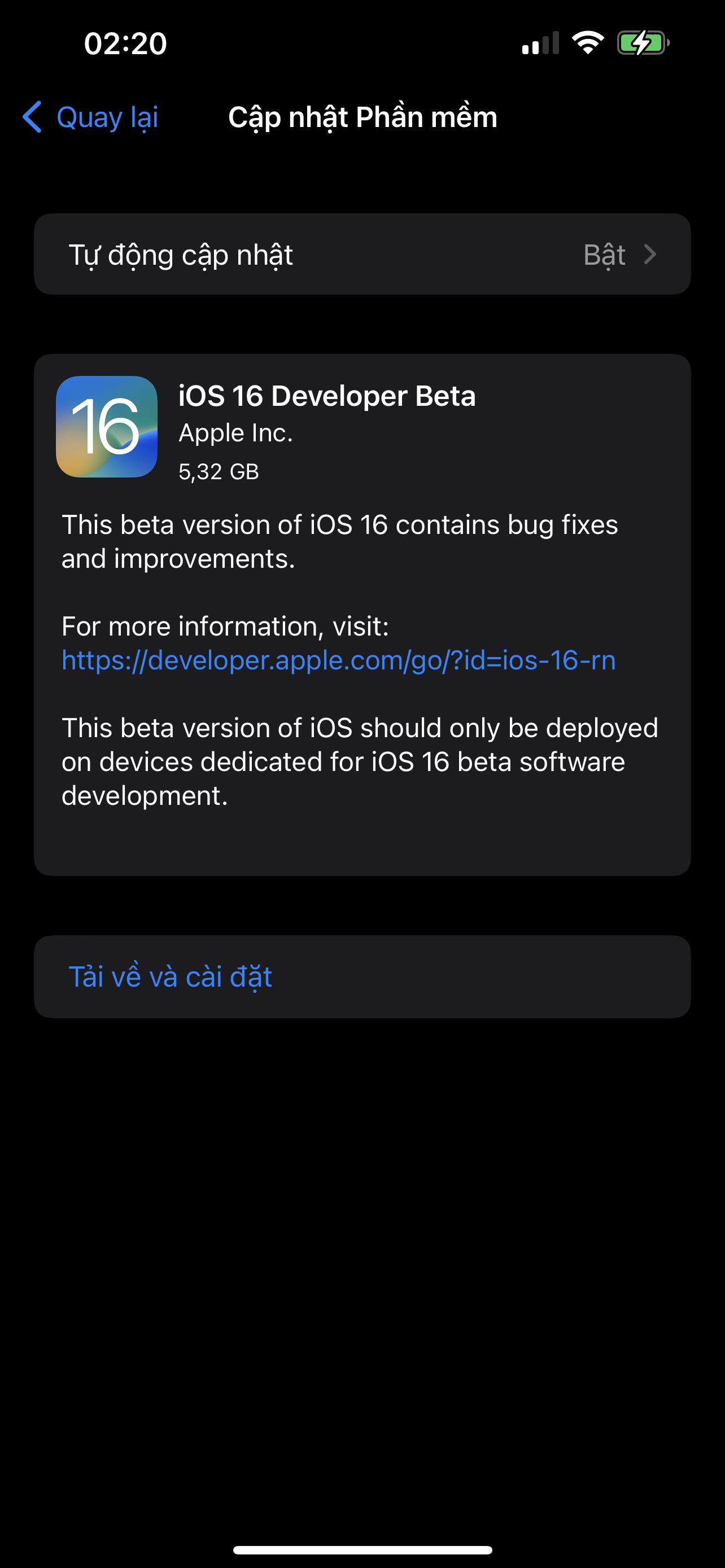 Danh sách các thiết bị được hỗ trợ nâng cấp lên iOS 16