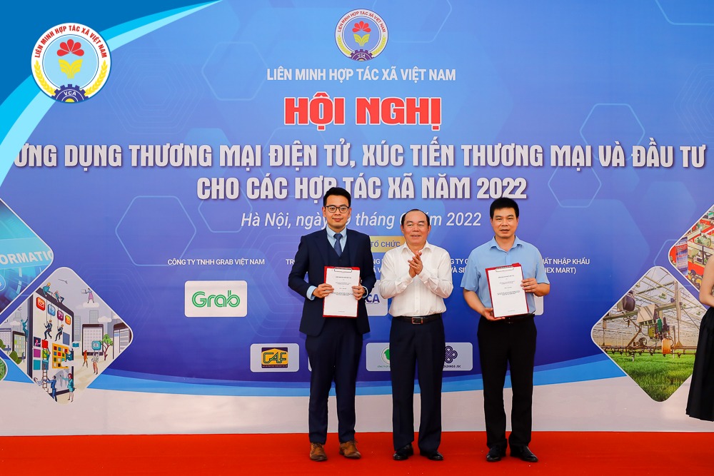 Trung tâm Xúc tiến Thương mại & Đầu tư và Grab Việt Nam tăng cường  hỗ trợ chuyển đổi số cho hợp tác xã, tổ hợp tác, hộ sản xuất kinh doanh trong lĩnh vực nông nghiệp
