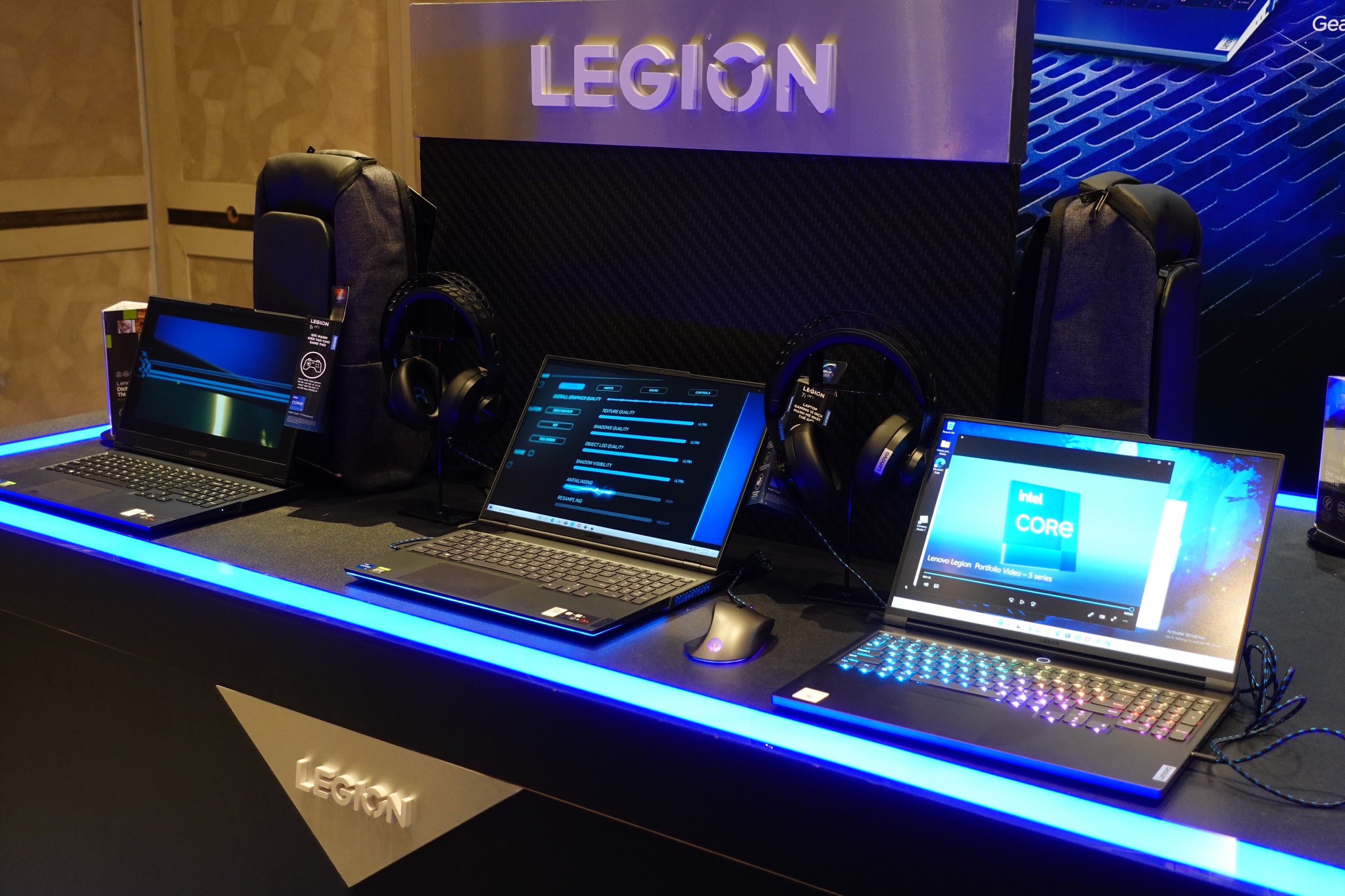 Lenovo ra mắt loạt laptop gaming Legion với thiết kế mới cùng hiệu năng mạnh mẽ