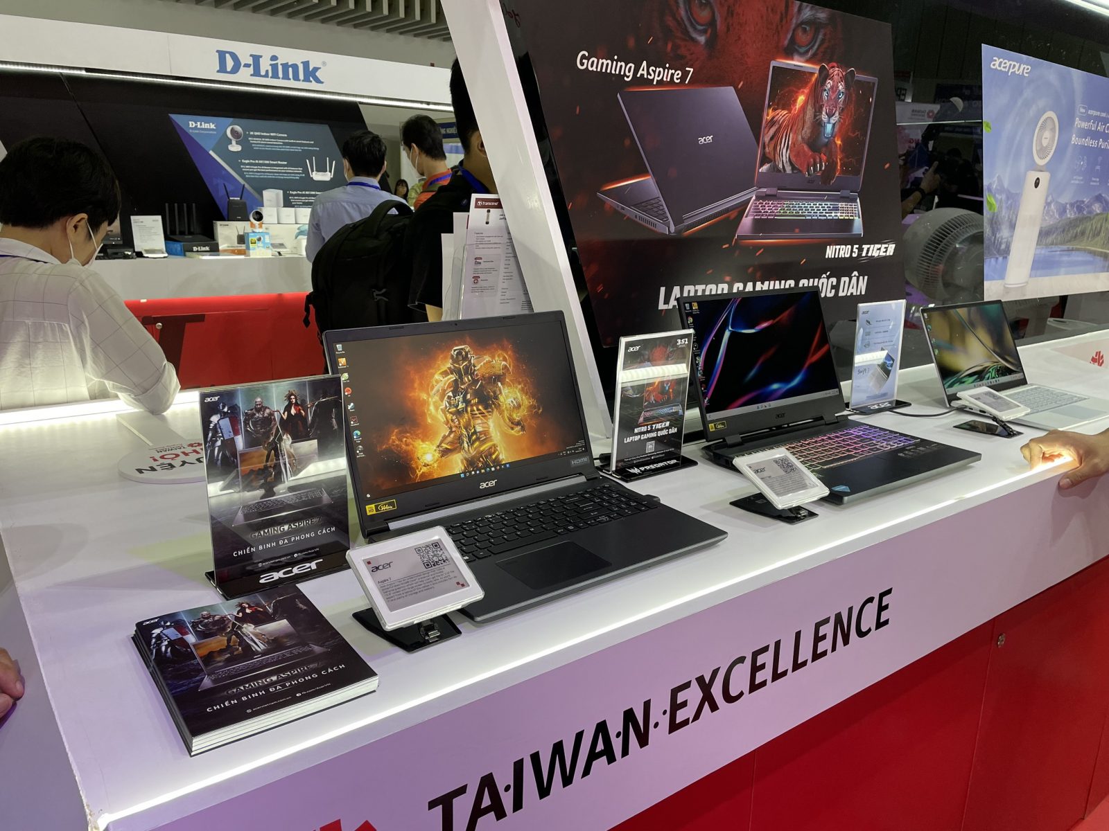 Trải nghiệm không gian Taiwan Excellence tại Triển lãm ICTCOMM 2022