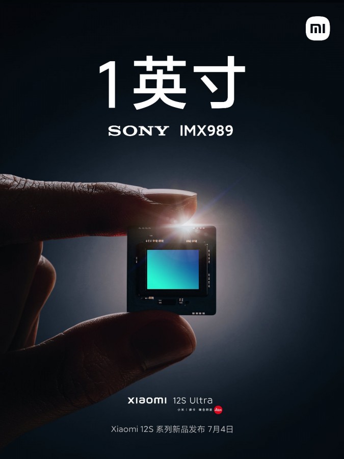 Xiaomi 12S Ultra sẽ được trang bị cảm biến ảnh 1-inch Sony IMX989