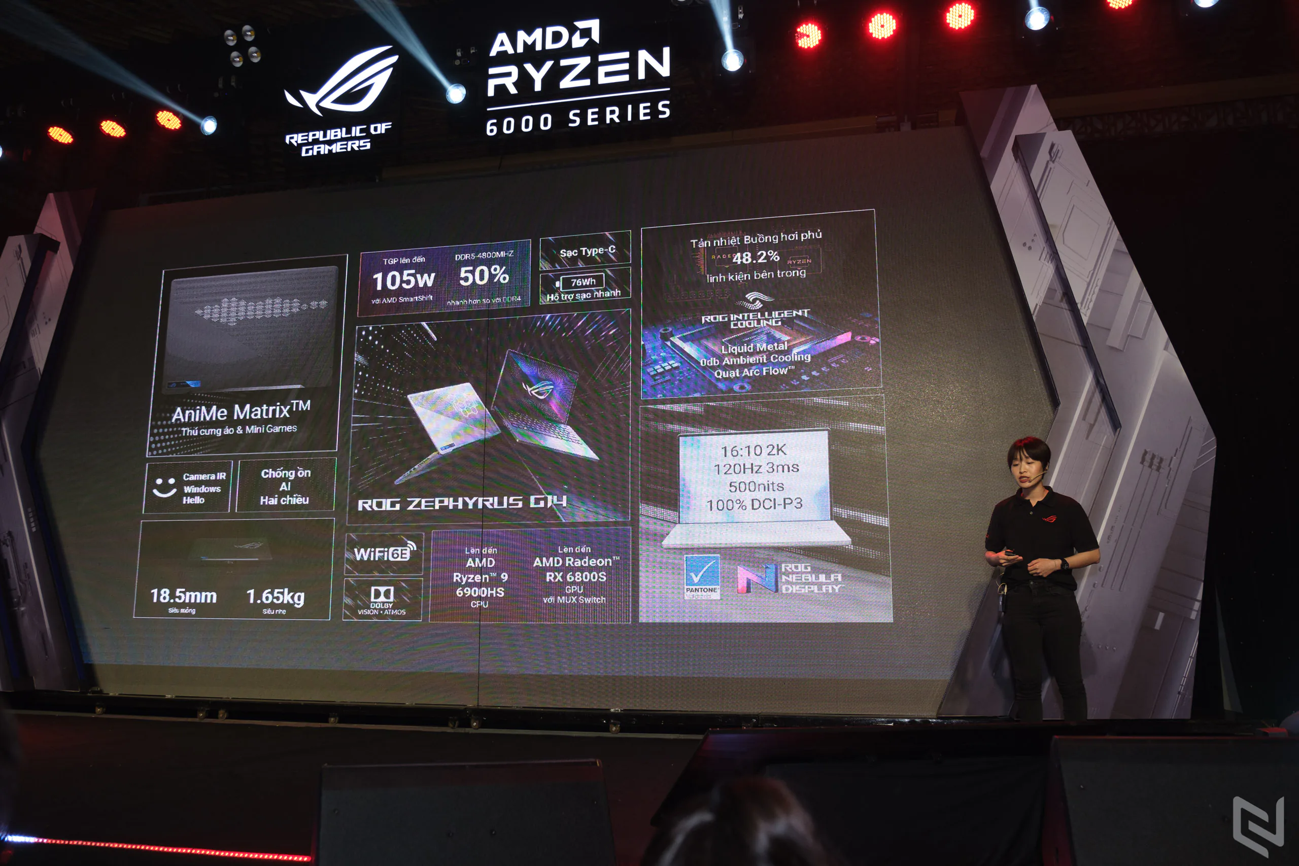 ASUS ROG nâng tầm trải nghiệm Gaming với loạt Laptop mới chạy AMD Ryzen 6000 Series