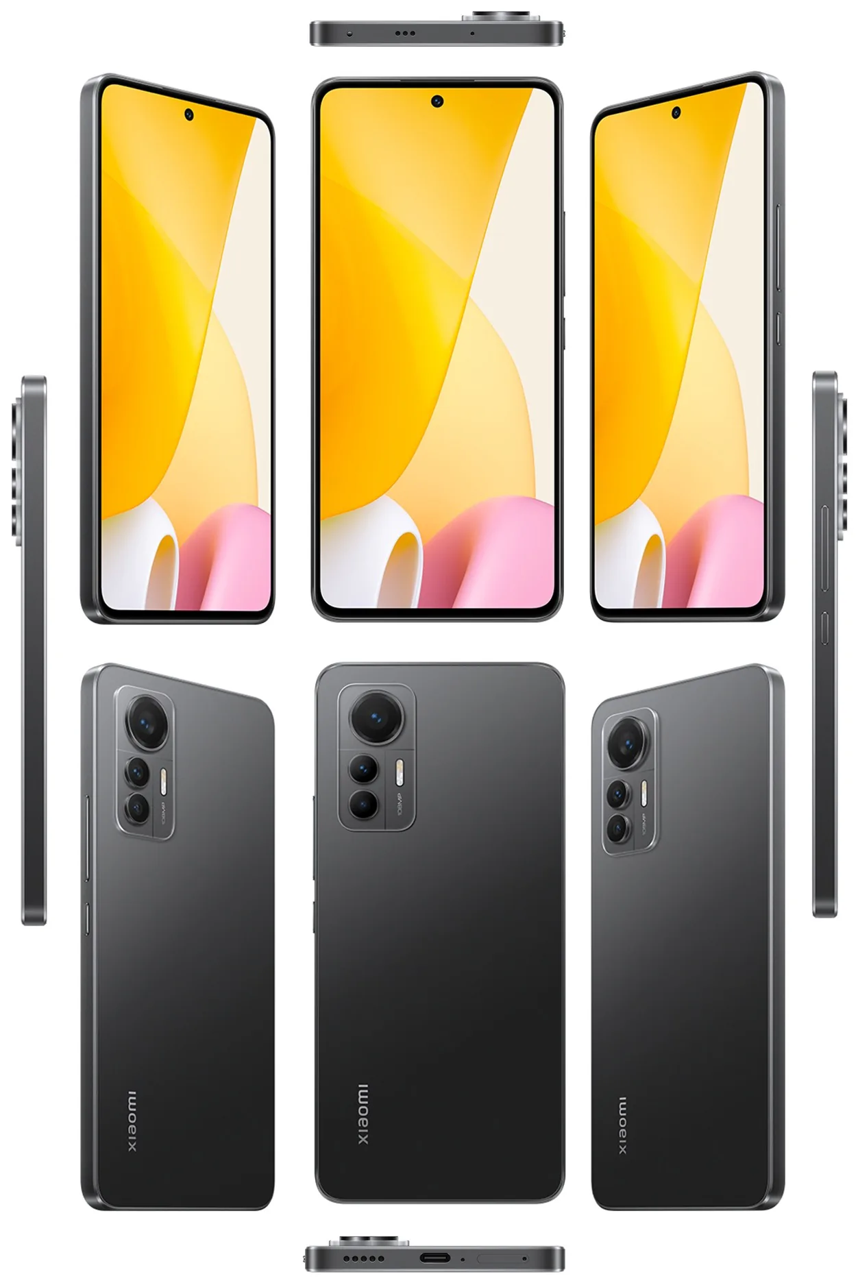 Lộ diện thiết kế Xiaomi 12 Lite với khung viền vuông