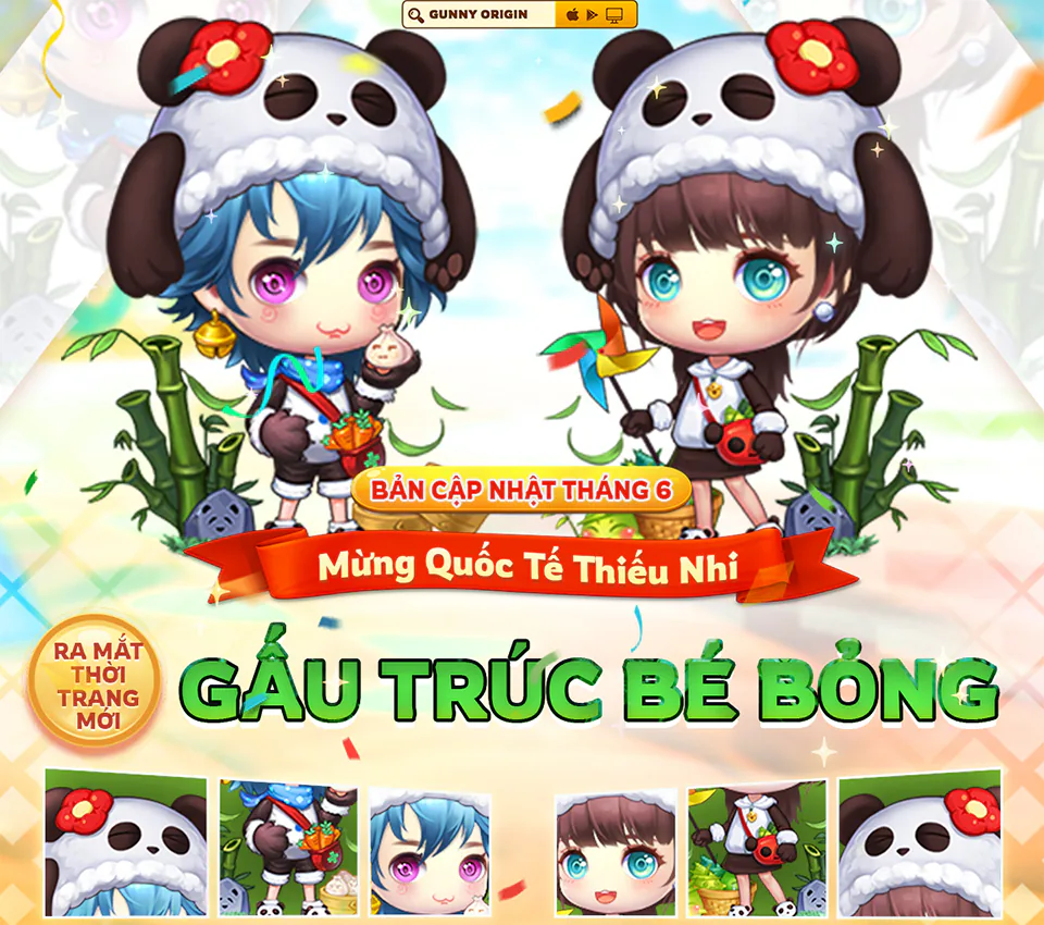 Thời trang mới siêu dễ thương đốn tim game thủ Gunny Origin
