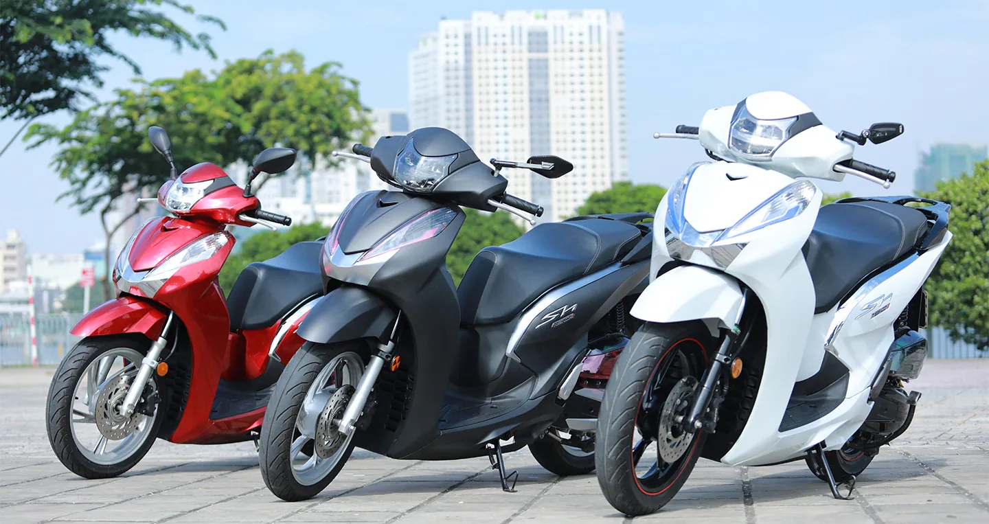 Những mẫu xe máy Honda đang bị chênh lệch giá trên thị trường
