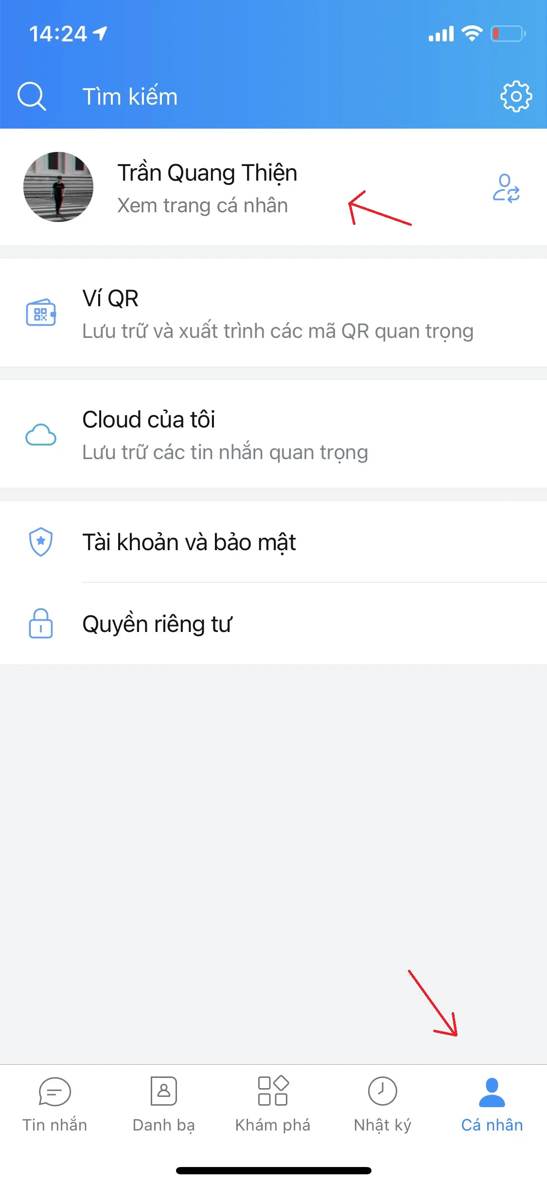 Hướng dẫn tạo và xem lại các khoảnh khắc trên Zalo