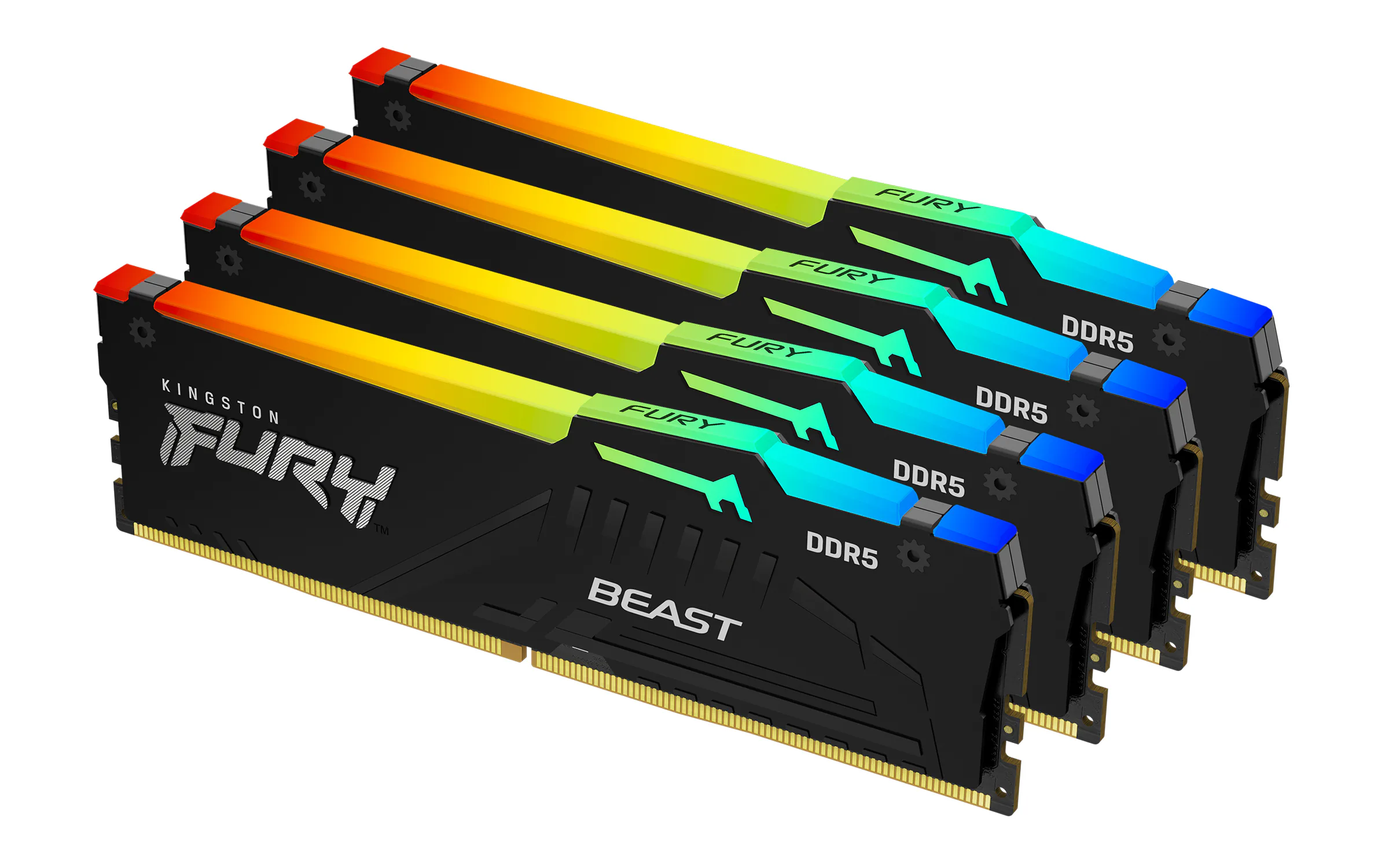 Kingston FURY Beast DDR5 RGB ra mắt, đèn RGB, tự động ép xung Plug N Play