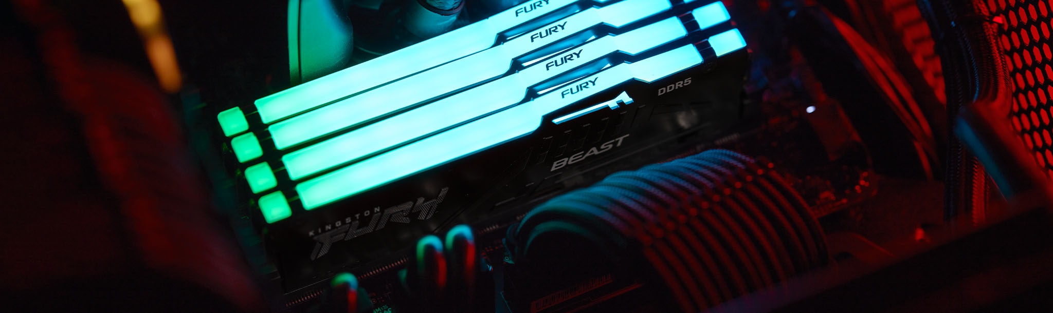Kingston FURY Beast DDR5 RGB ra mắt, đèn RGB, tự động ép xung Plug N Play