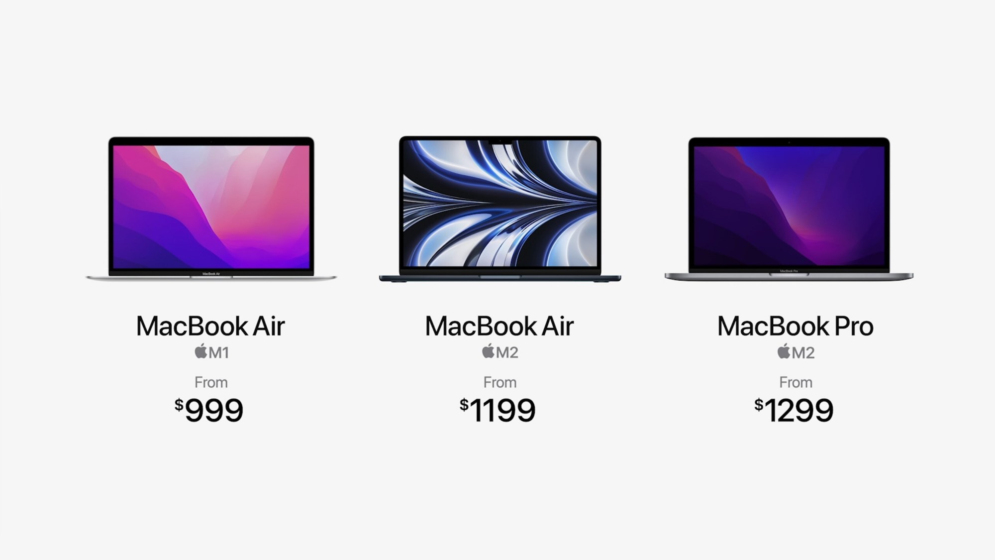 Apple “gây lú” cho người dùng khi bán MacBook Air M2 và MacBook Pro M2 bằng giá nhau