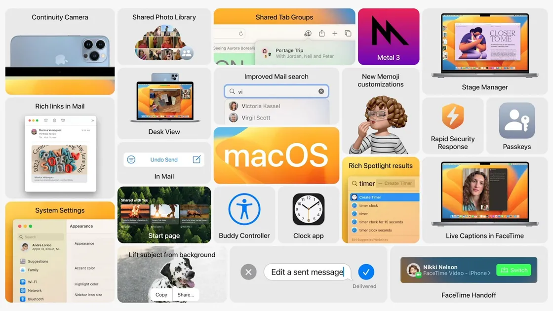 Apple ra mắt macOS 13 với chủ đề Ventura cùng công cụ Stage Manager mới