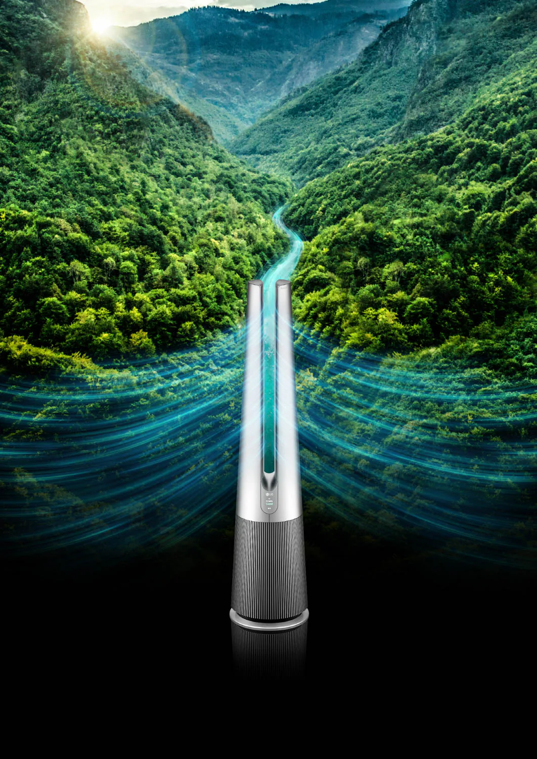 LG ra mắt máy lọc không khí kết hợp quạt LG Puricare AeroTower mang lại luồng không khí trong lành và mát mẻ vượt trội