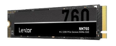 Lexar ra mắt SSD M.2 PCIE Gen 4 mới mang tên NM760