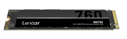 Lexar ra mắt SSD M.2 PCIE Gen 4 mới mang tên NM760