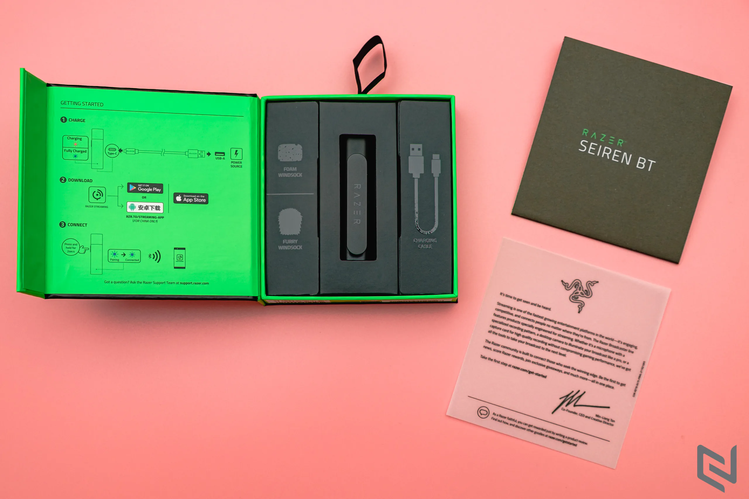 Đánh giá microphone Razer Seiren BT - Lựa chọn microphone stream nhỏ gọn và không dây tiện lợi