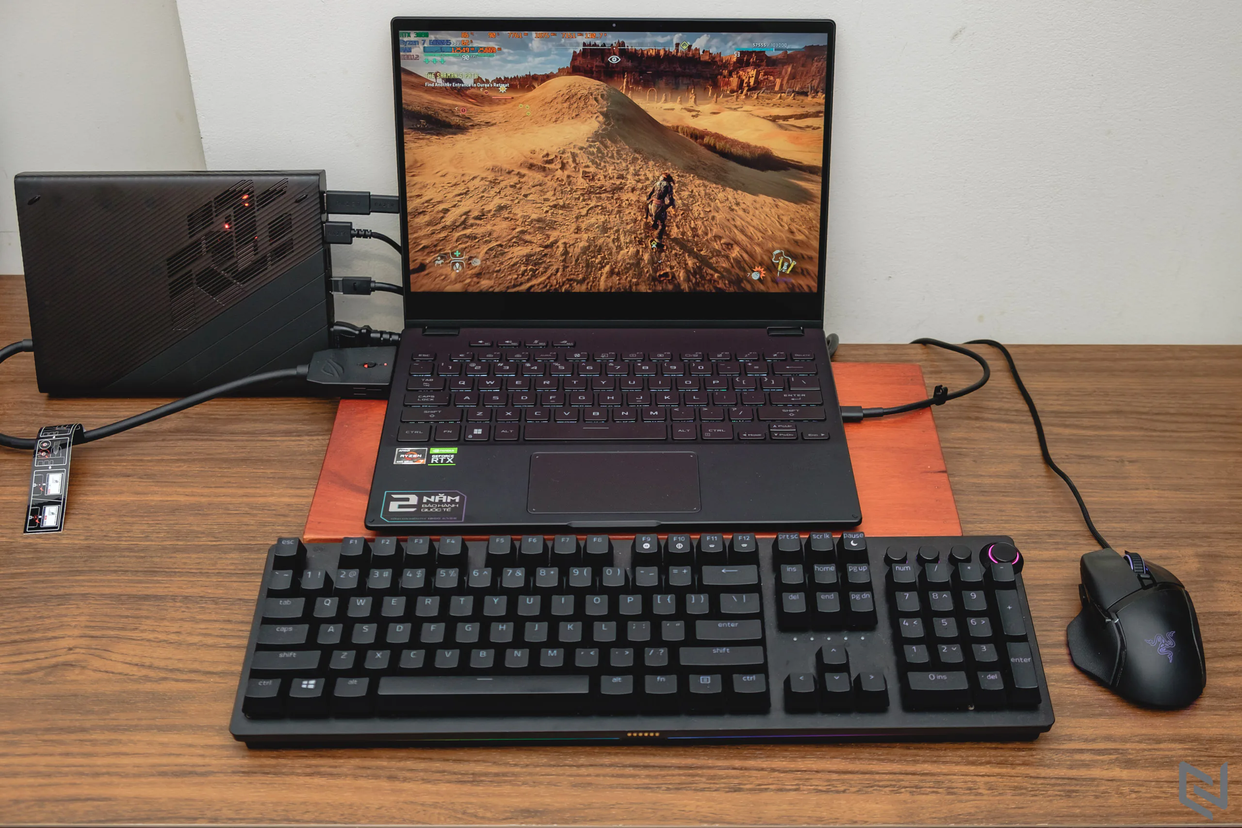 Đánh giá laptop gaming ROG Flow X13 (2022) cùng eGPU XG Mobile 3080: Combo làm việc và giải trí đa năng, linh hoạt dành cho bạn