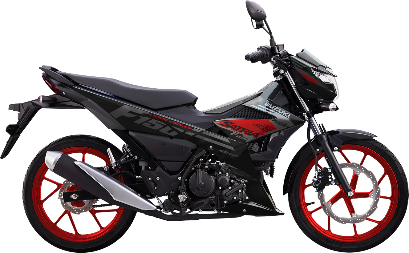 Suzuki Satria F150 2022 ra mắt với 2 phiên bản màu, đồng giá 52.99 triệu đồng
