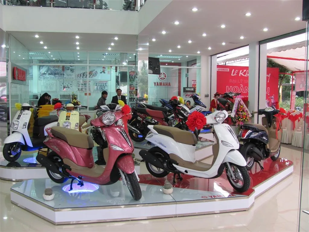 Theo sau Honda, xe tay ga từ Yamaha cũng đã bắt đầu chênh giá