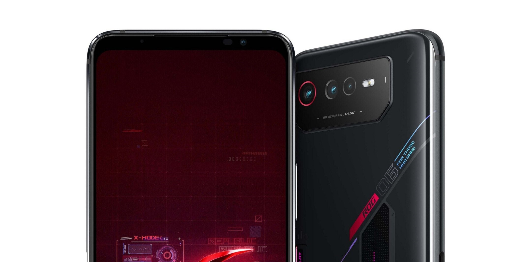 Lộ diện ảnh render mới của ASUS ROG Phone 6 với loạt thiết kế cực ấn tượng, phía mặt lưng có màn hình Matrix nữa