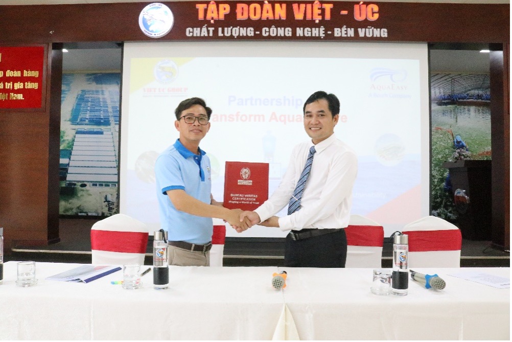 Tập đoàn Việt Úc hợp tác với Bosch AquaEasy góp phần chuyển đổi ngành tôm tại Việt Nam