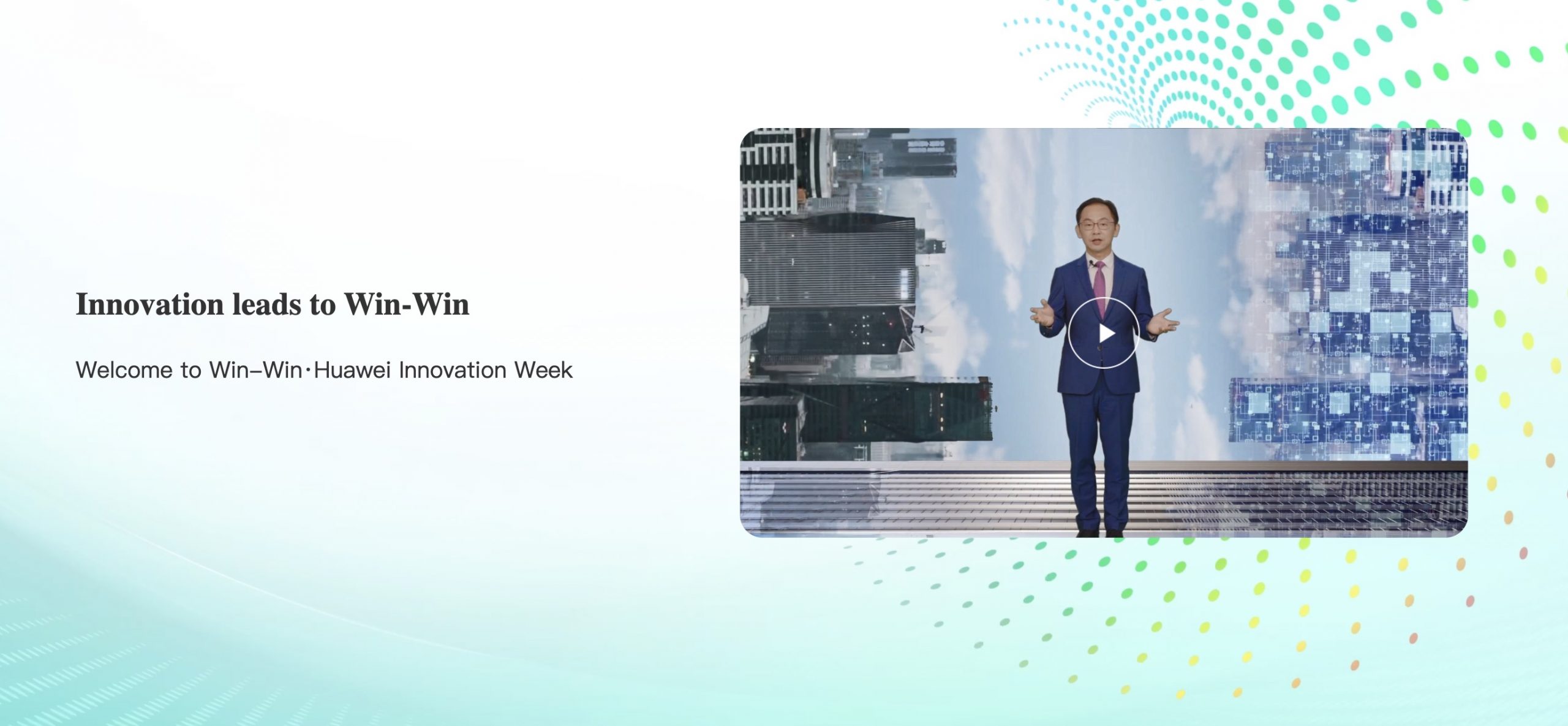 Giám đốc điều hành Hội đồng quản trị của Huawei, ông David Wang: ‘Đổi mới sáng tạo và Thắp sáng kỷ nguyên 5.5G’