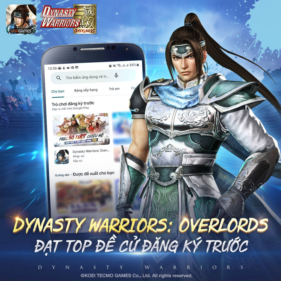 Đã có game thủ trúng giải thưởng Samsung Galaxy S21+ từ Dynasty Warriors: Overlords